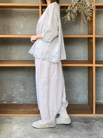 ROBE de PEAU / STRIPE PULLOVER SHIRT (BOLD STRIPE)