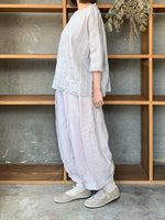 ROBE de PEAU / STRIPE PULLOVER SHIRT (BOLD STRIPE)