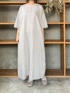 ROBE de PEAU / STRIPE PULLOVER ONE PIECE (BOLD STRIPE)