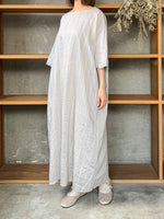ROBE de PEAU / STRIPE PULLOVER ONE PIECE (BOLD STRIPE)