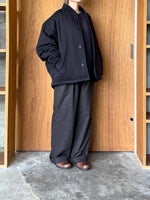 miffew / VARSITY DOWN JACKET（BLACK）