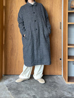 UNIVERSAL TISSU /  リニュールビーバーグレンチェック ステンCO（ブラウングレンチェック）