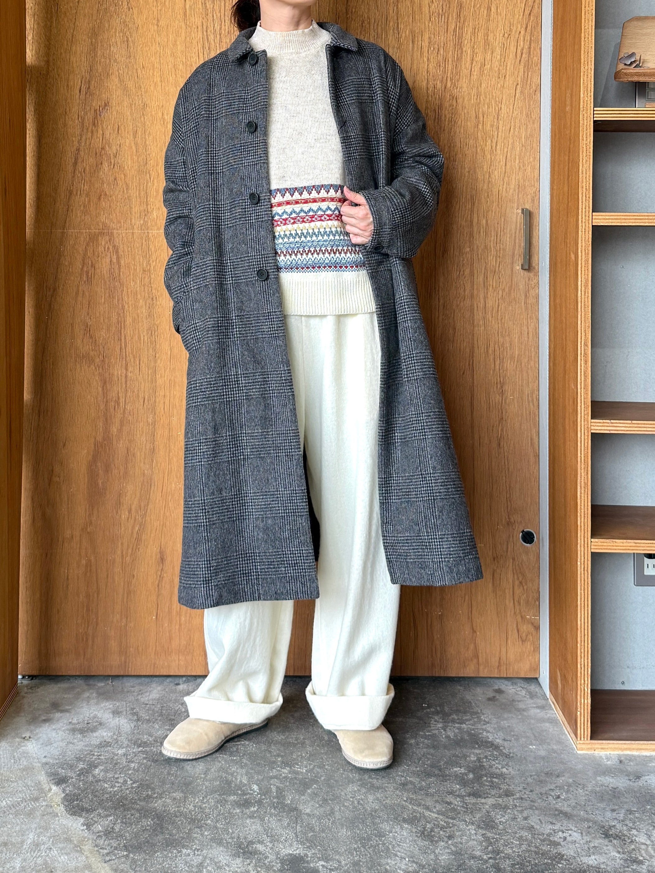 ASEEDONCLÖUD / Seiyako jacquard po（Beige）