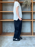 tumugu / オーガニック空紡天竺 フレンチTシャツ（KINARI）