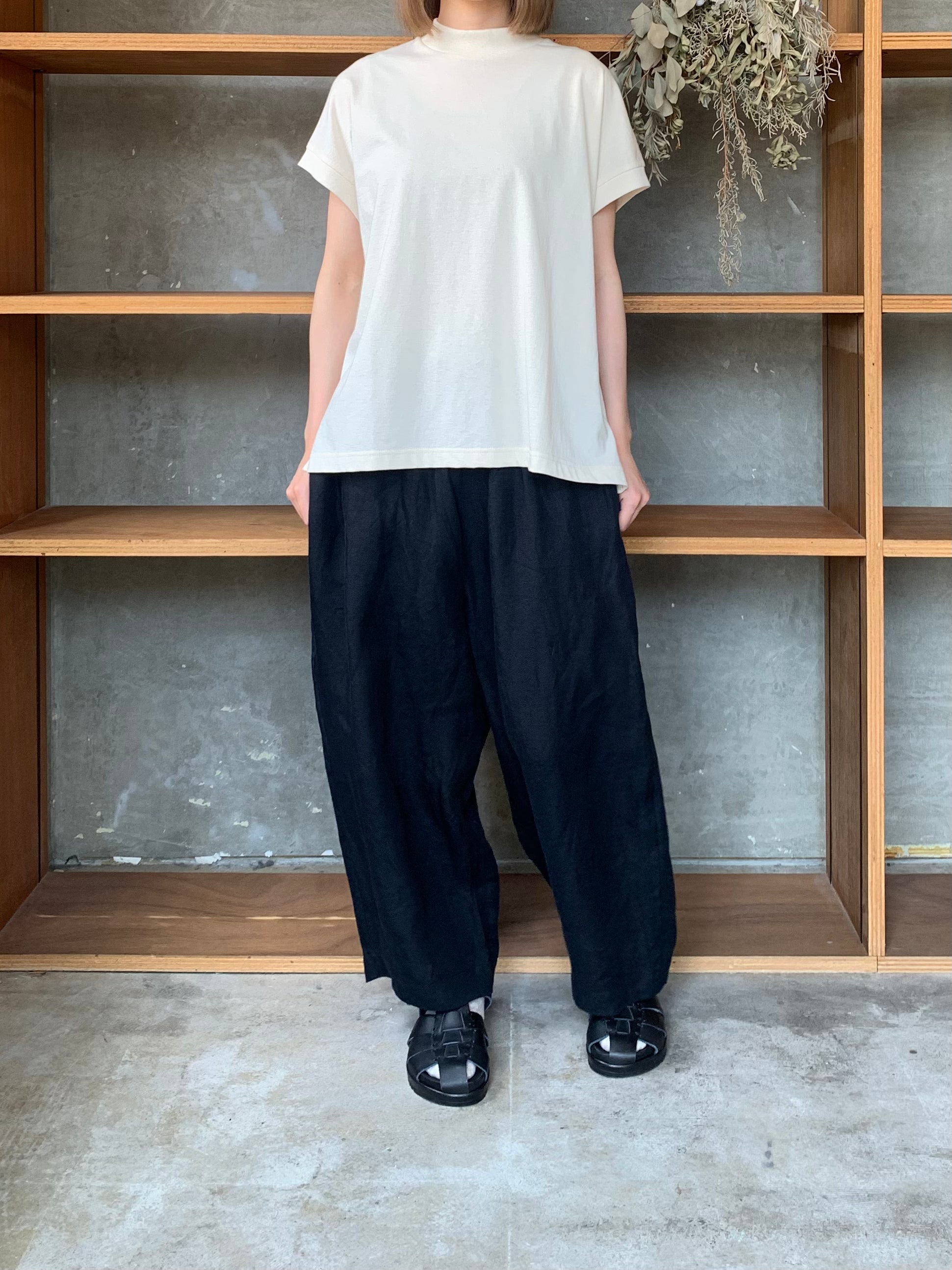 tumugu / オーガニック空紡天竺 フレンチTシャツ（KINARI）