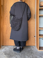 miffew / COLLARLESS DOWN COAT（BLACK）