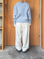 OTOAA / GARMENT DYE SWEAT CREW NECK (CORNFLOWER BLUE)