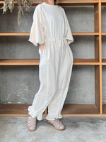 qiri / lasew gather pants (キナリ)