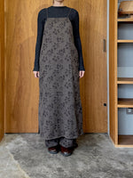qiri / flower tale cami dress (ブラウン)
