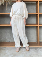 qiri / lasew gather pants (キナリ)
