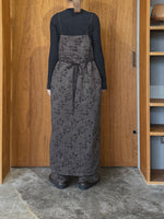 qiri / flower tale cami dress (ブラウン)