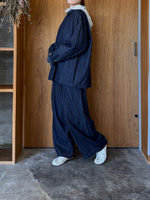 【予約】qiri / Spark coverall  (navy)