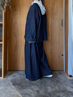 【予約】qiri / Spark coverall  (navy)