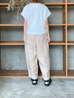 GALERIE TISSU / オーガニックリネンツイル タックイージーPT（ベージュ）