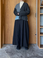 Vlas Blomme / Pure Yak マルチカラー2Wayカーディガン(G.Olive)