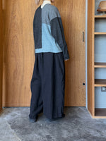 Vlas Blomme / Pure Yak マルチカラー2Wayカーディガン(G.Olive)