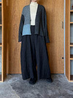 Vlas Blomme / Pure Yak マルチカラー2Wayカーディガン(G.Olive)