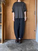 OTOAA / DOLMAN SLEEVE LONG T-SHIRT (GRAPHITE  )