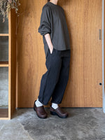 OTOAA / DOLMAN SLEEVE LONG T-SHIRT (GRAPHITE  )