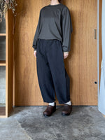 OTOAA / DOLMAN SLEEVE LONG T-SHIRT (GRAPHITE  )