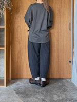 OTOAA / DOLMAN SLEEVE LONG T-SHIRT (GRAPHITE  )