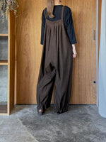 Vlas Blomme / Cotton Sheer フライス 七分袖プルオーバー (D.Black)