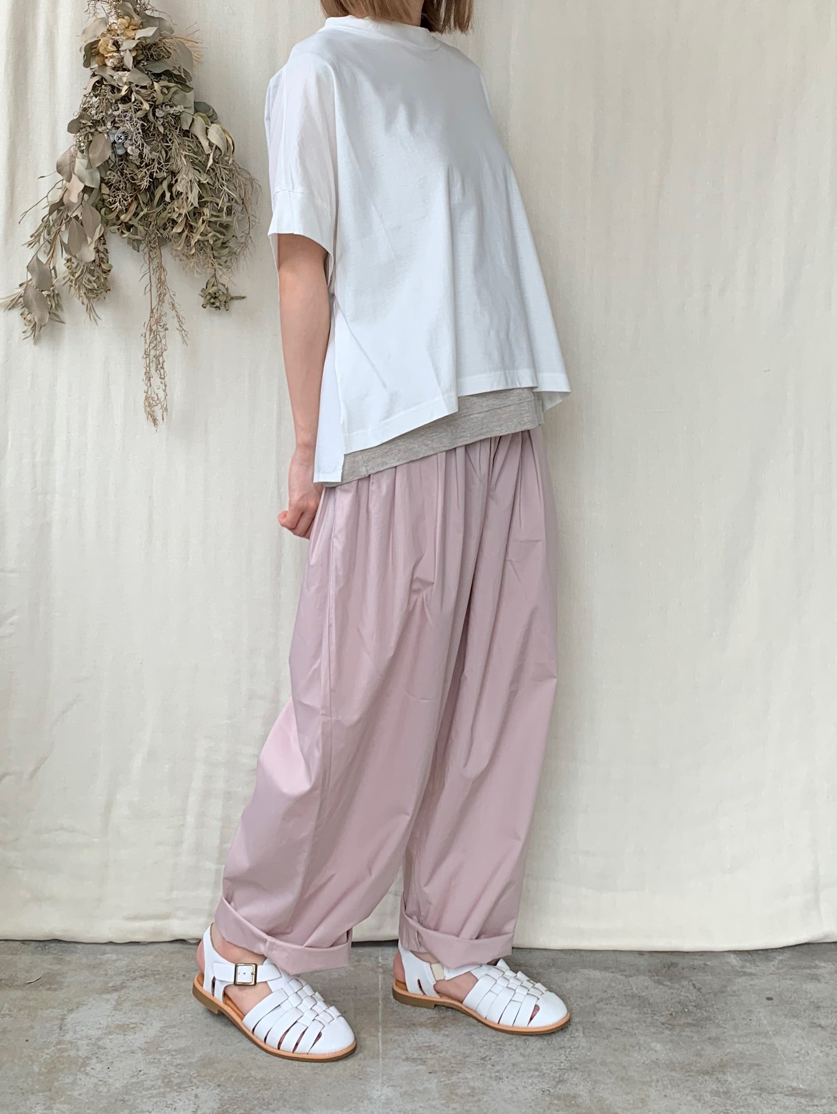 TISSU / 接触冷感マルチエフェクトコンボ ドルマンT（シロ×シロ）サイズ１