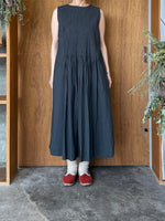 ROBE de PEAU / 4 Way Layered Umbrella Dress (Charcoal)