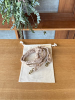 suzuki takayuki × ams, / braided shoulder strap (common oak / ベージュ)