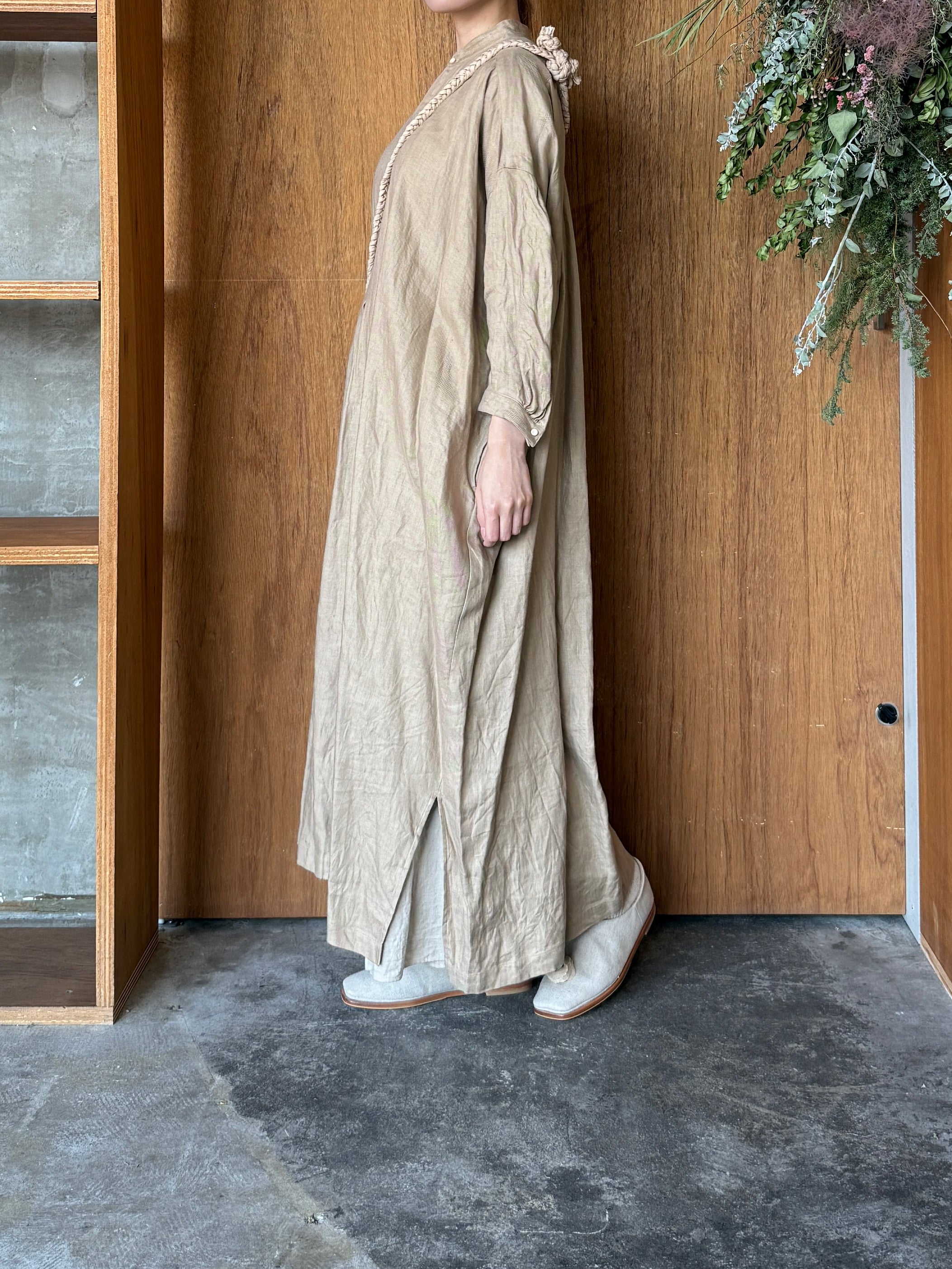 suzuki takayuki × ams, / braided shoulder strap (common oak / ベージュ)