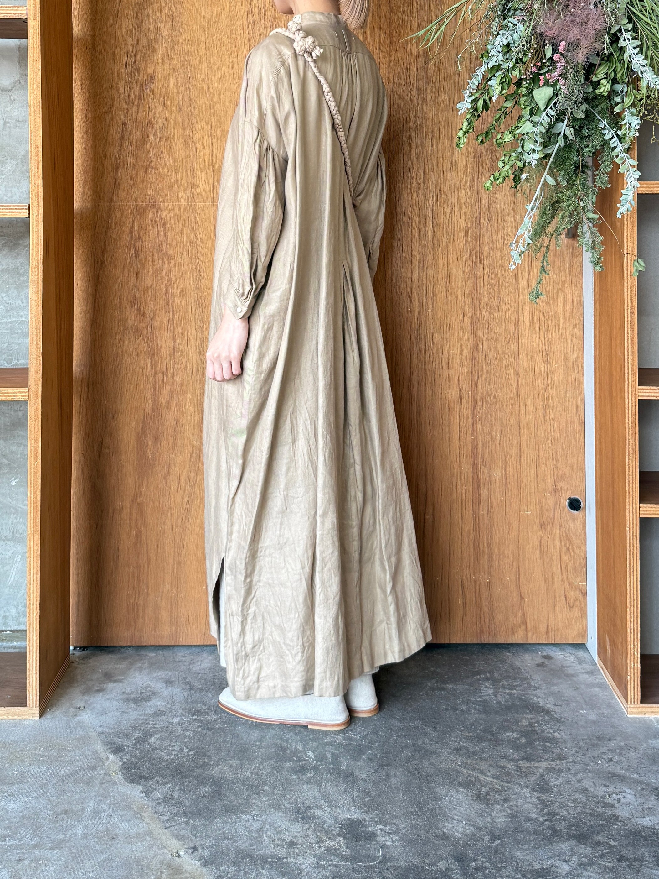 suzuki takayuki × ams, / braided shoulder strap (common oak / ベージュ)