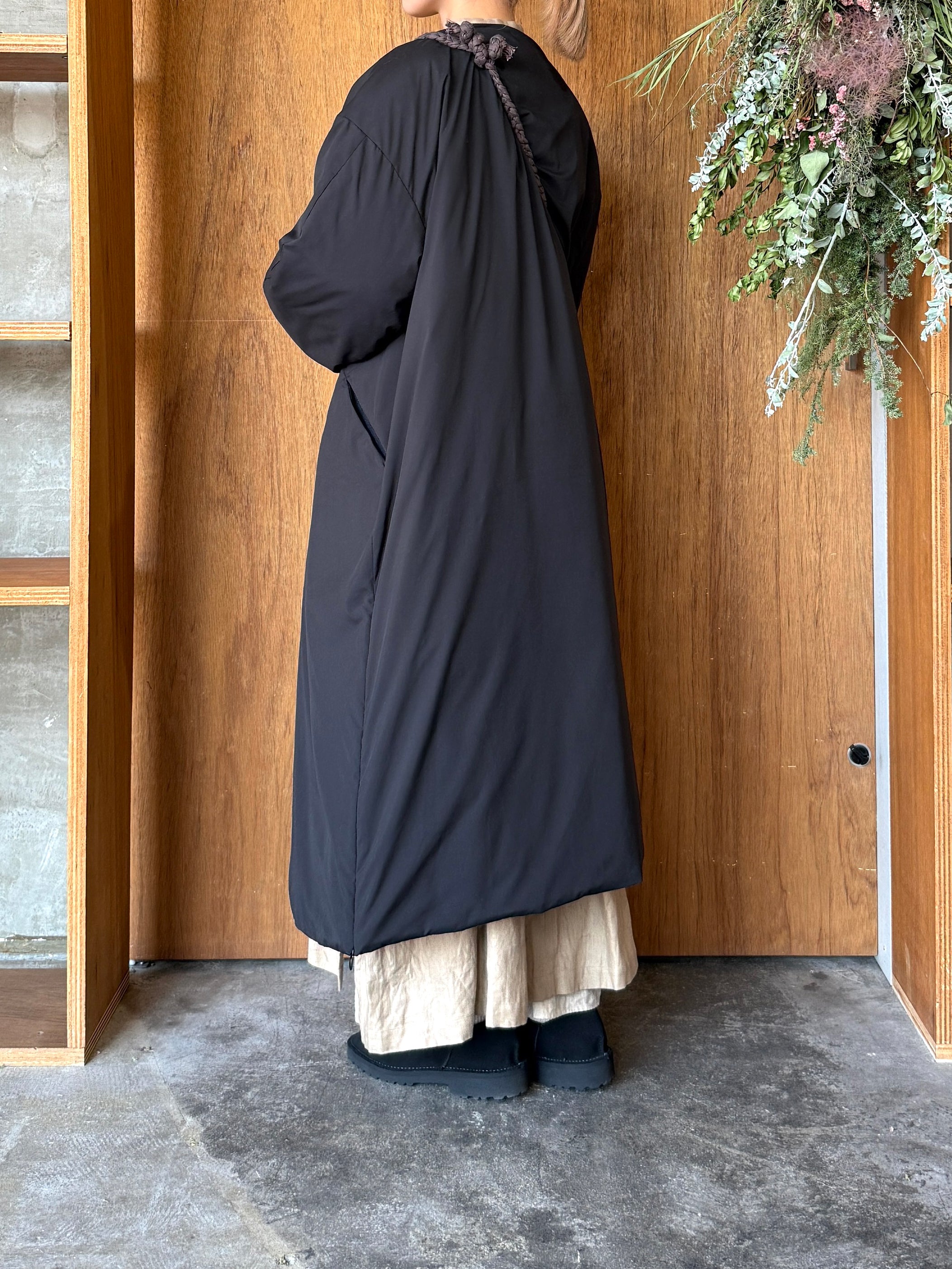 suzuki takayuki × ams, / braided shoulder strap (smoky walnut / ダークブラウン)