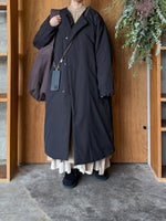 suzuki takayuki × ams, / cylinder tote bag (smoky walnut / ダークブラウン)