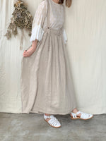 qiri / trees embroidery frill blouse (シロ)