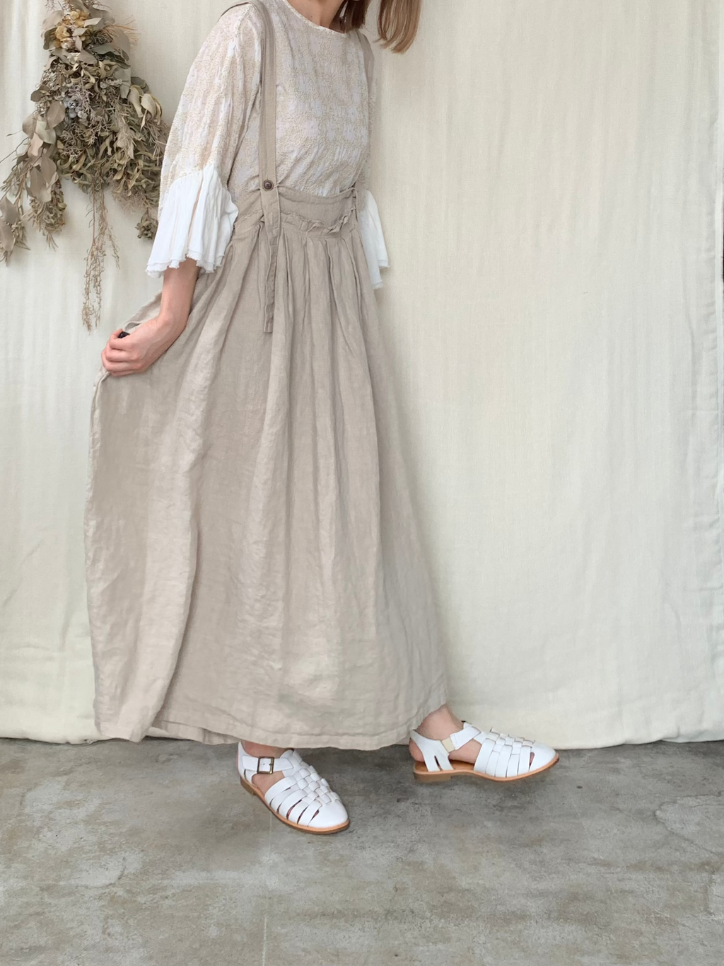 minan polku / gurkha sandals（WHITE）