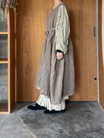 Vlas Blomme / Linen Voile エプロンドレス