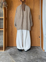 Vlas Blomme / Linen Voile フレアブラウス