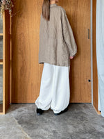 Vlas Blomme / Linen Voile フレアブラウス