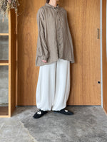 Vlas Blomme / Linen Voile フレアブラウス