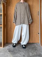 Vlas Blomme / Linen Voile フレアブラウス