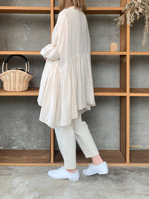 suzuki takayuki / chinese knot blouse（ivory）
