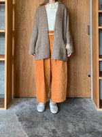 Vlas Blomme / Aerial Alpaca Wool セミロングカーディガン