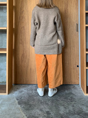 Vlas Blomme / Aerial Alpaca Wool セミロングカーディガン