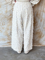 qiri / mineral gather wide pants (ライベージュ)