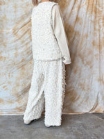 qiri / mineral reversible vest (ライベージュ)