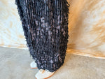 qiri / mineral gather wide pants (クロ)
