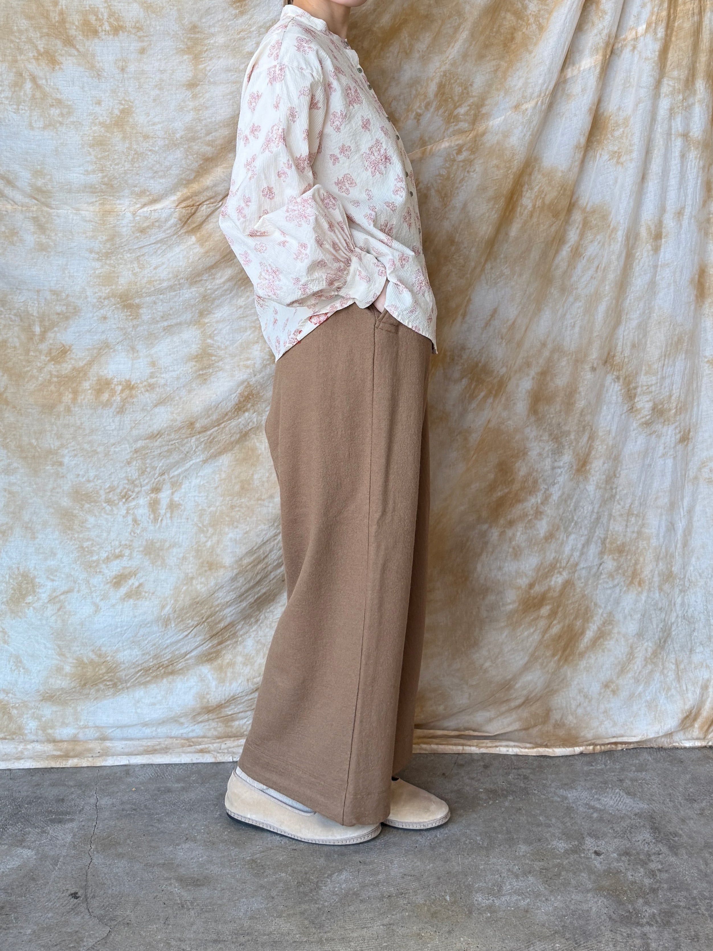 qiri / lucie volume sleeve blouse (キナリ)