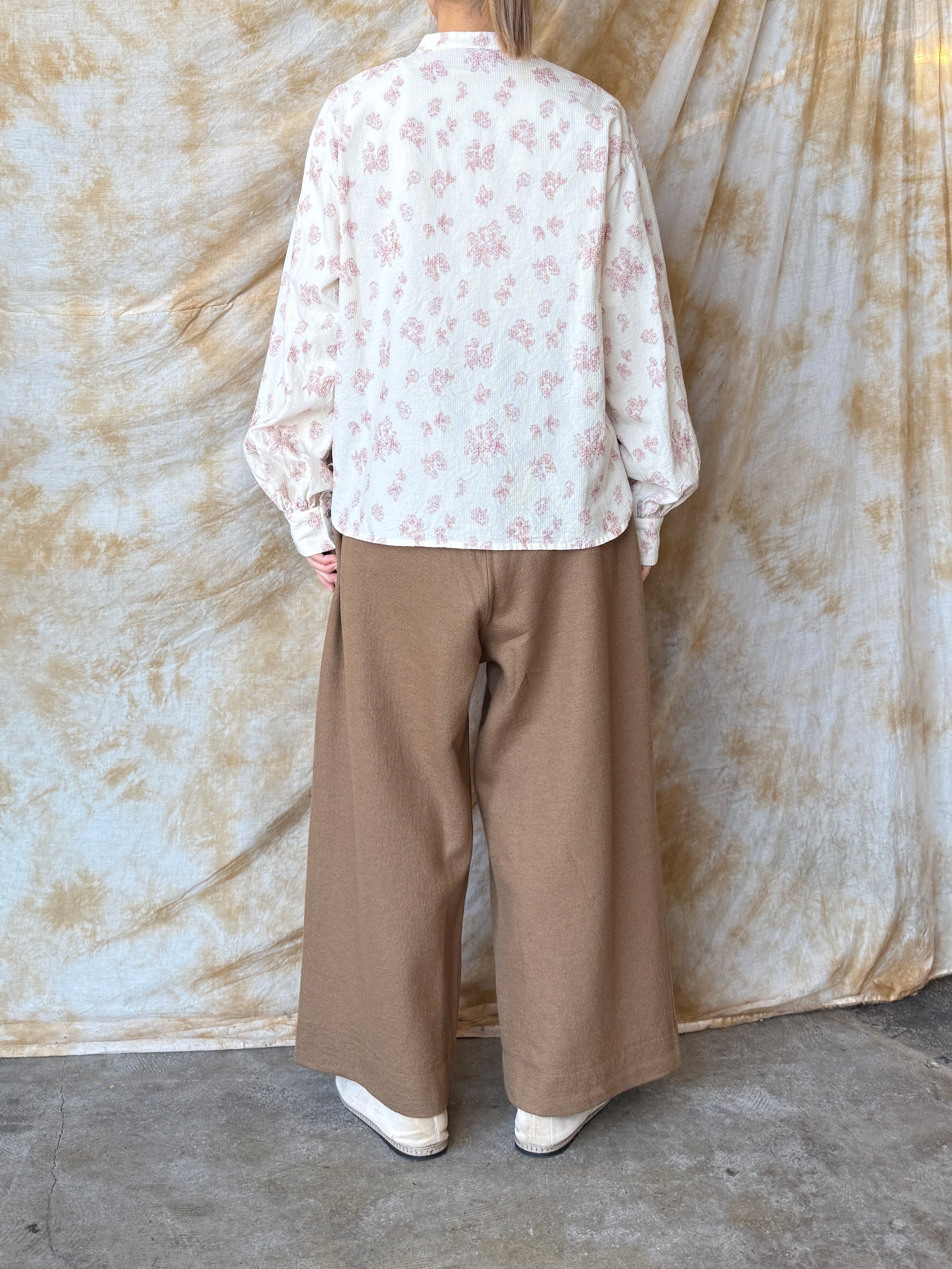 qiri / lucie volume sleeve blouse (キナリ)