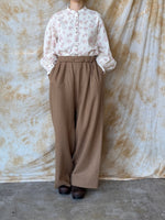 qiri / lucie volume sleeve blouse (キナリ)
