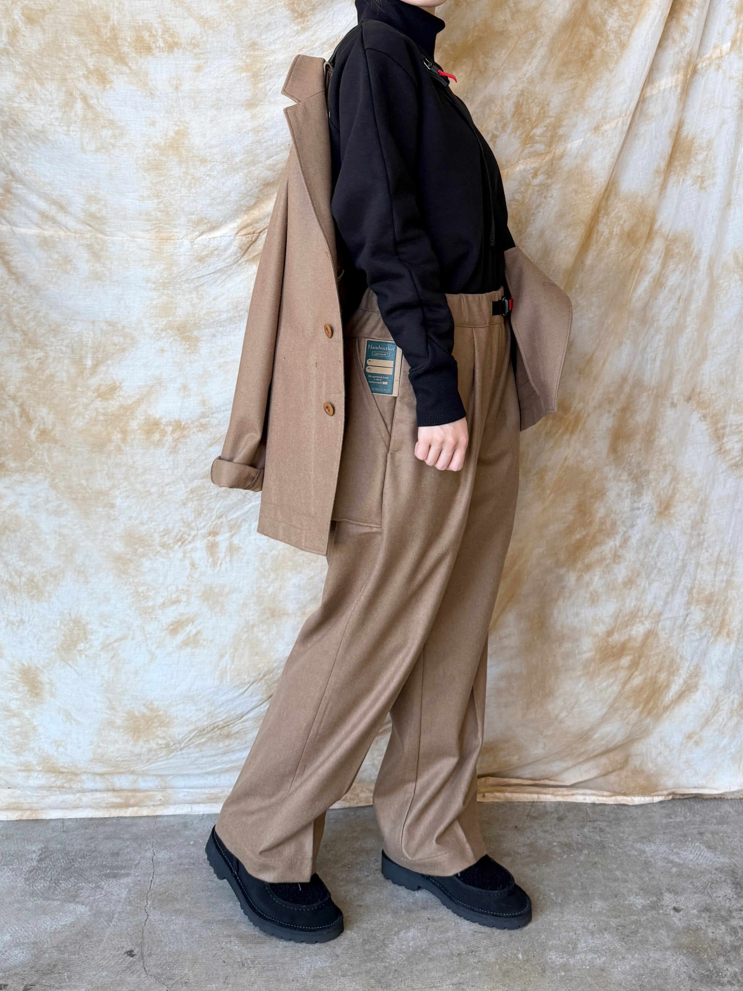 Handwerker / HW handsfree jacket（Camel）